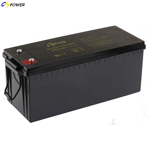 High Efficiency 12V 230ah Deep Cycle AGM Lead Acid Solar Storage Batteries