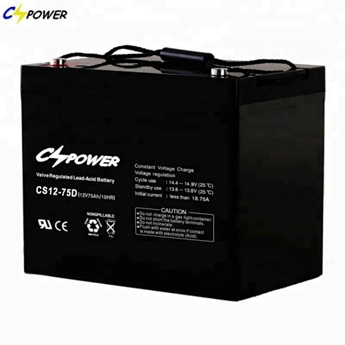 AMP Hour Battery AGM SLA 12V 75Ah UPS Battery CS12-75
