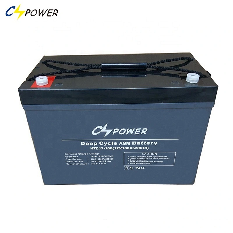 High Efficiency 12V 230ah Deep Cycle AGM Lead Acid Solar Storage Batteries