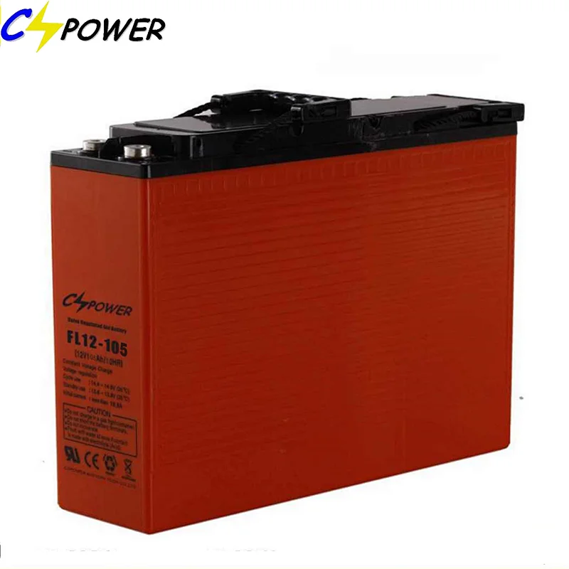 105Ah 12V Maintenance Free Type Battery Front Access Terminal Battery