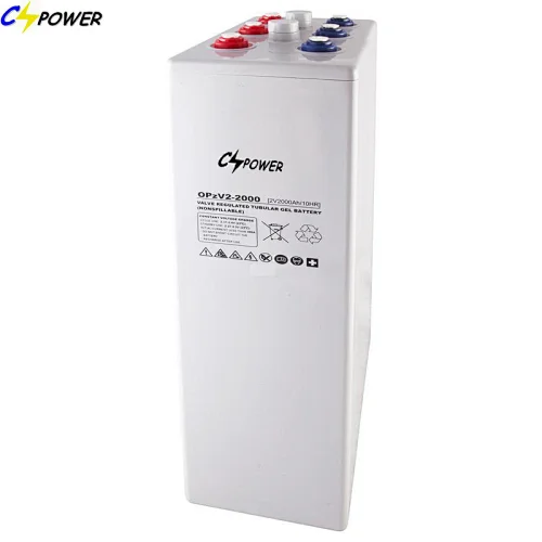Maintenance Free OPzV 2V 2000ah Tubular UPS Gel Type Solar Battery