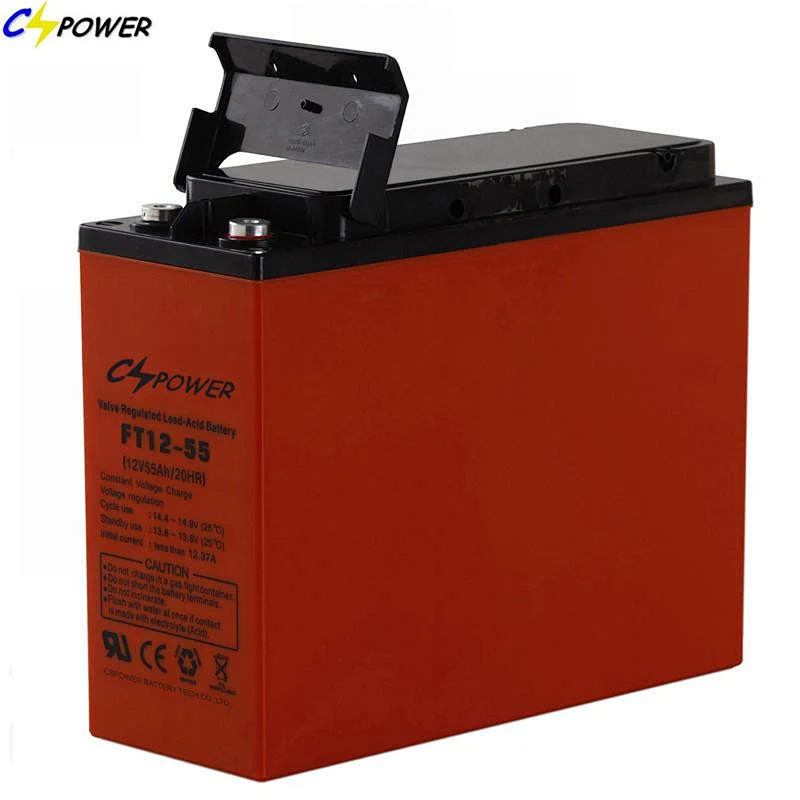 Cspower 12V105ah Front Terminal AGM bateria for Telecom UPS, China Manufacturer