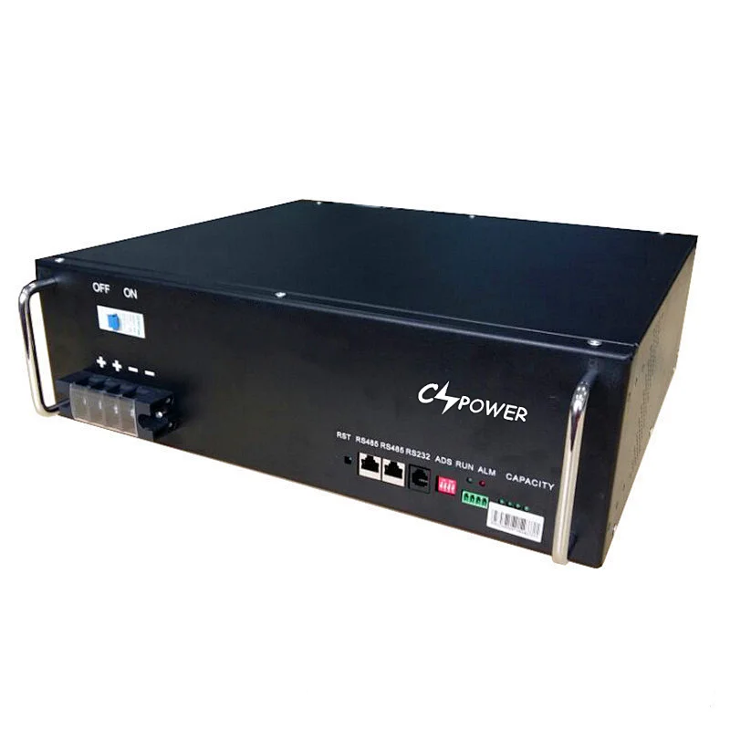 19inch Lifepo4 battery 48V50Ah with 25years long life 100% DOD use
