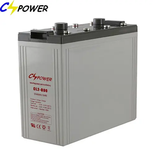 High quality agm deep cycle battery 2v 800ah long life solar battery