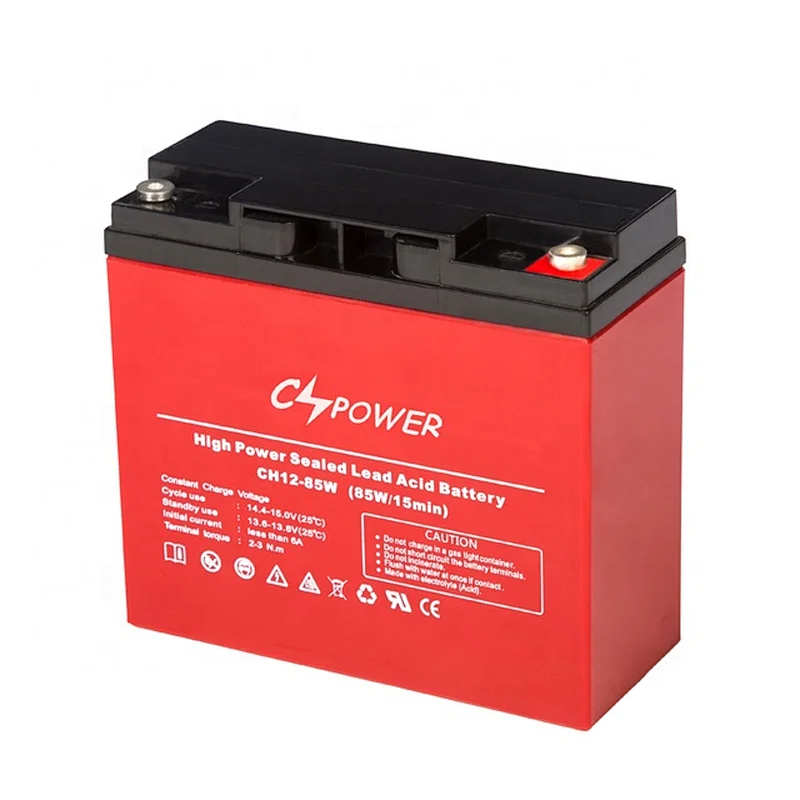 CH12-85W High Rate 12V 20Ah AGM Battery for UPS