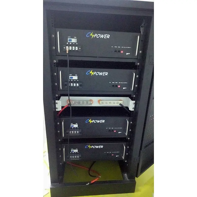 19inch Lifepo4 battery 48V50Ah with 25years long life 100% DOD use