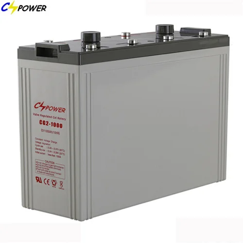 Rechargeable  Deep Cycle Bateria  2V 1000ah  Solar Gel Battery