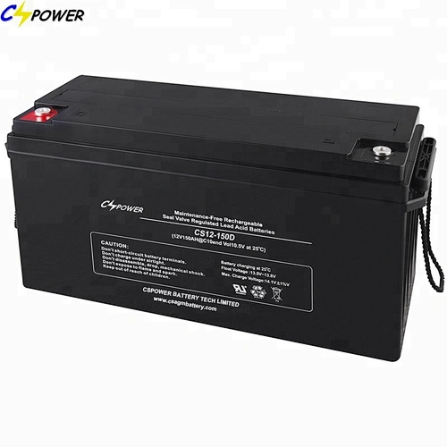 CSPOWER China SMF AGM 12V 150Ah Maintenance Free Battery for UPS
