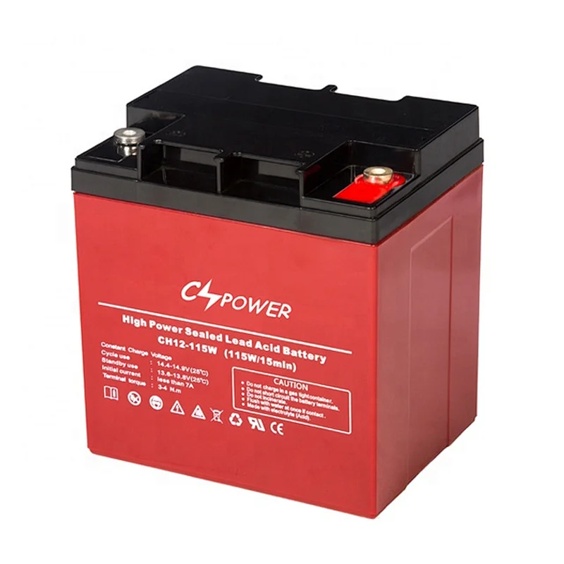 CSPOWER HR12115W High Rate AGM 12V 115Ah AGM Battery