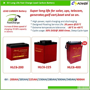 lead carbon deep cycle battery