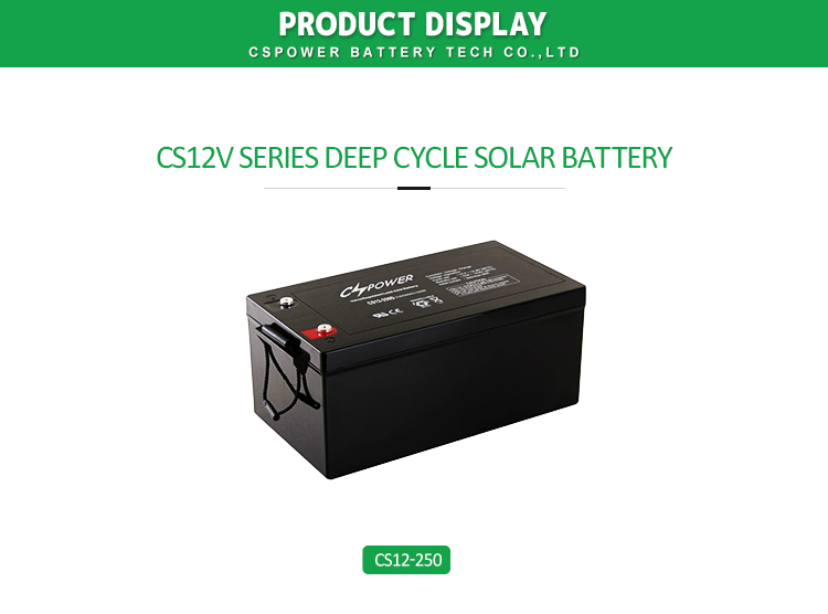 Deep cycle battery 12V