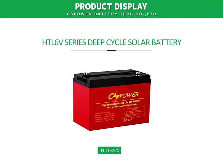deep cycle gel battery