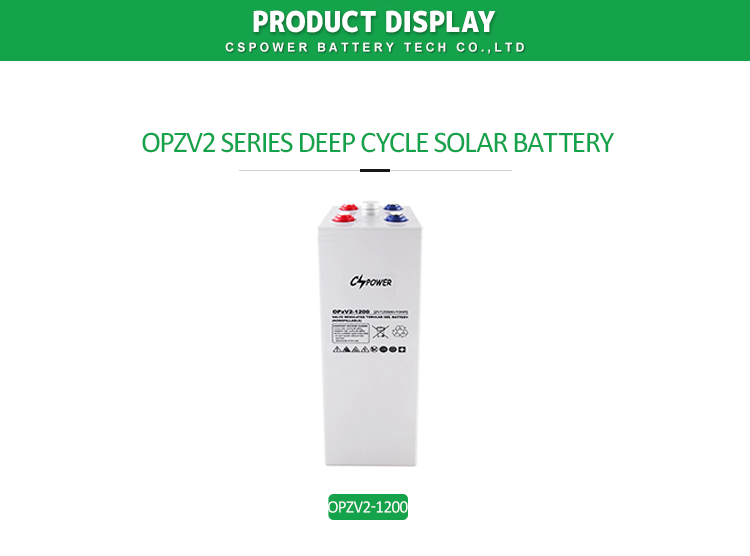 deep cycle battery 2v 1200ah