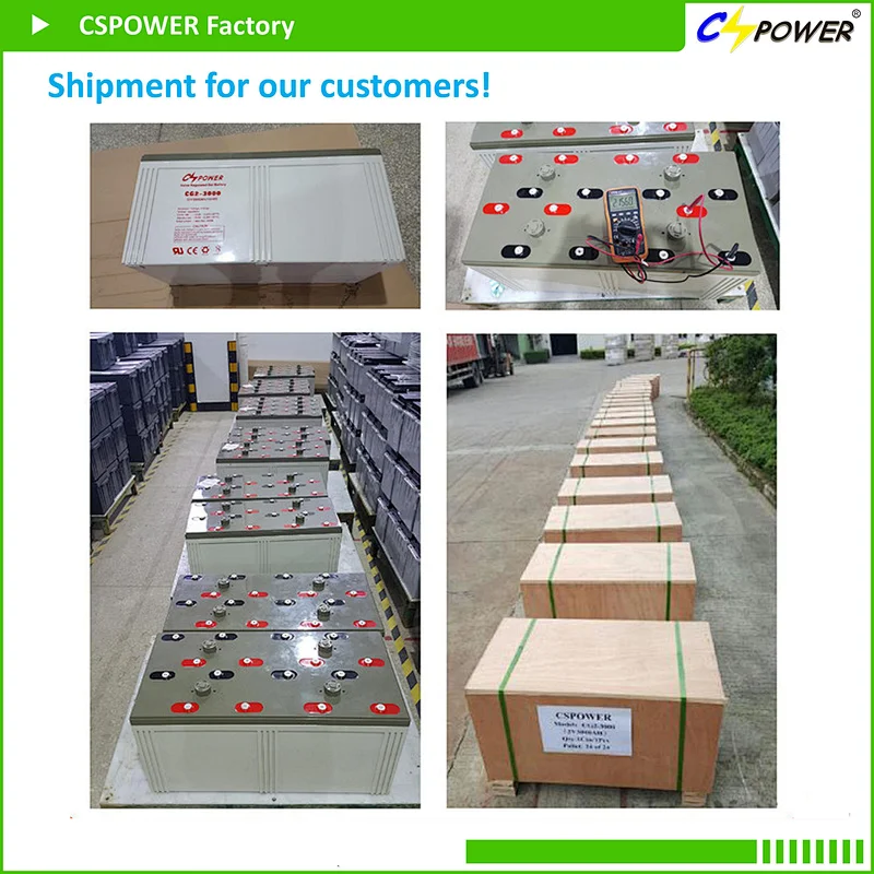 CSPOWER Solar AGM VRLA 12V 33Ah Rechargeable Battery for UPS