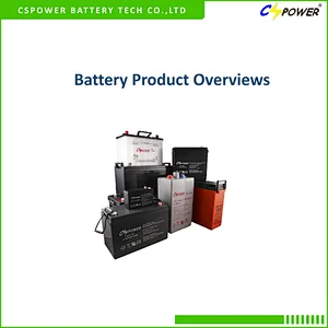 CSPOWER Solar AGM VRLA 12V 33Ah Rechargeable Battery for UPS