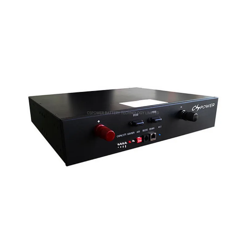 12v lifepo4 lithium battery 50Ah  in 19 inch Rack