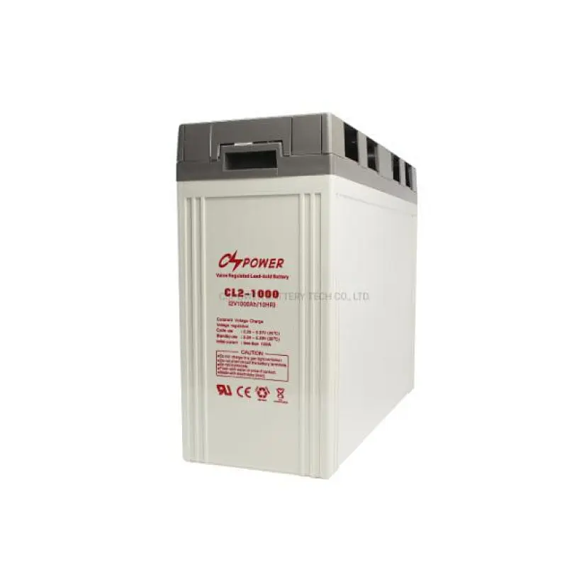 Rechargeable 2v 2500ah Deep Cycle Gel Solar Cell Energy Storage Battery