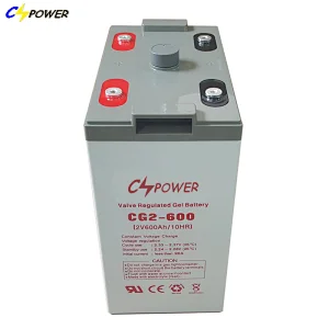 Rechargeable 2v 2500ah Deep Cycle Gel Solar Cell Energy Storage Battery