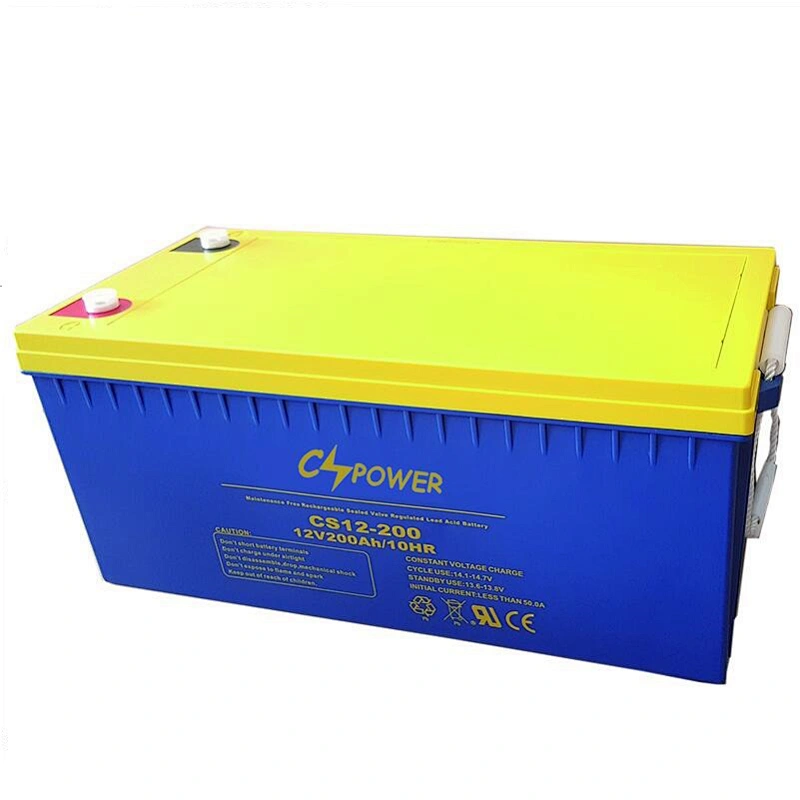 Deep cycle VRLA agm12v 180ah solar panel sealed lead acid battery