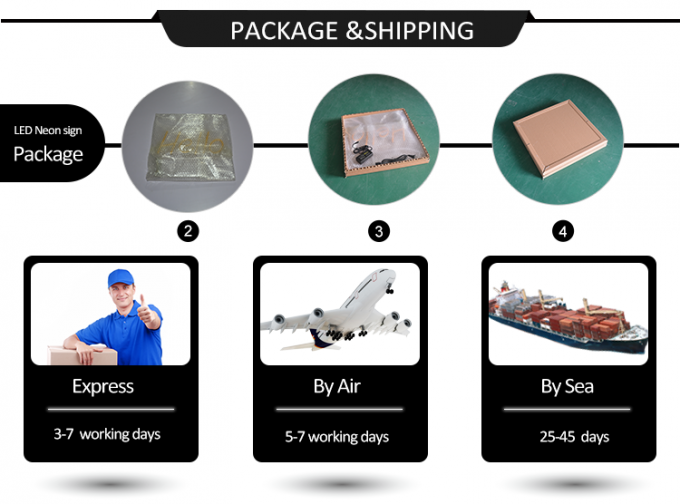 14 Colors AU/ EU Plug 12VDC 200cm Acrylic Neon Sign 7