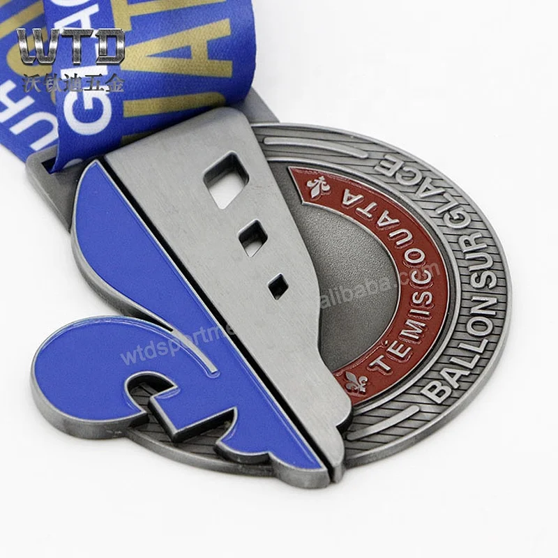 Gold Silver Bronze Marathon Sports Medal