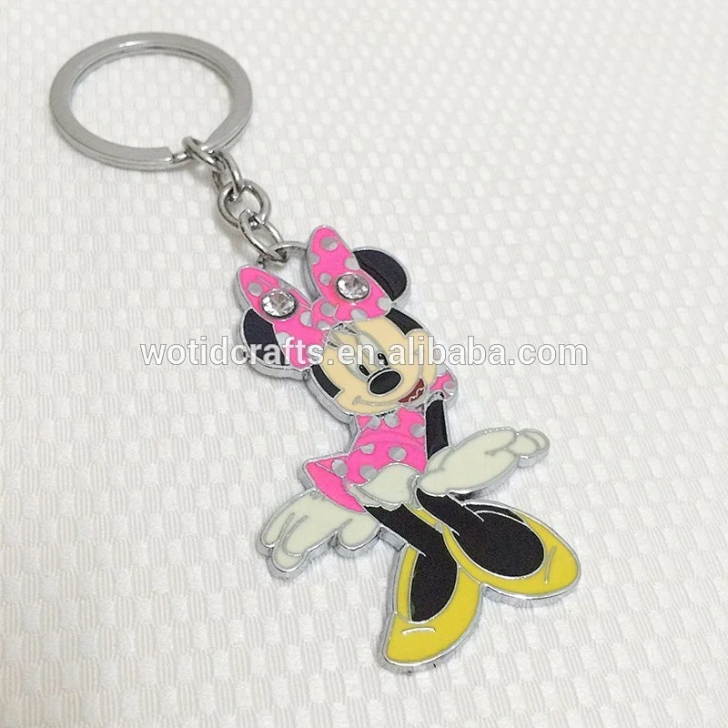PU leather metal keychains