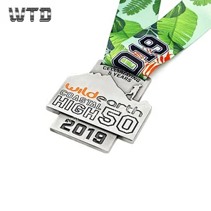 marathon race sport custom medal