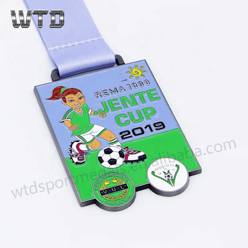 kids football award metal medal