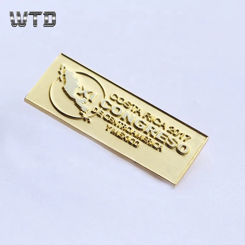 soft enamel gold flag lapel pin