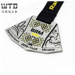 challenge medal with lanyard
