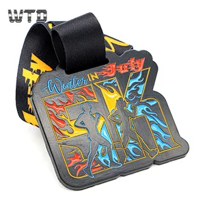 custom winter sports finisher medals