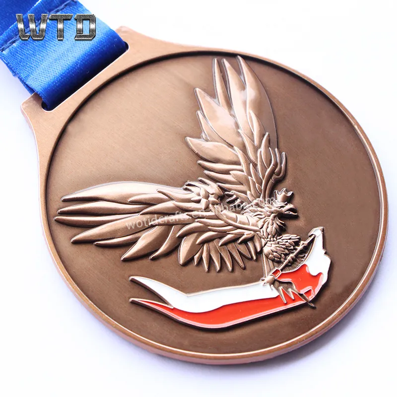 silver wrestling championship medals