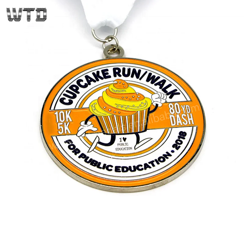 cupcake design bulk medals no minimum order