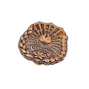 3D Antique Bronze  Lapel Pins