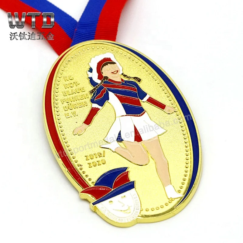 custom running sport medallion