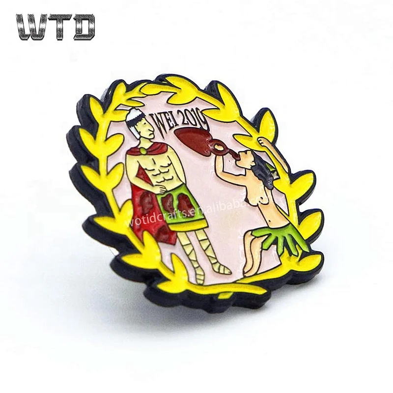 Promotion pin badge