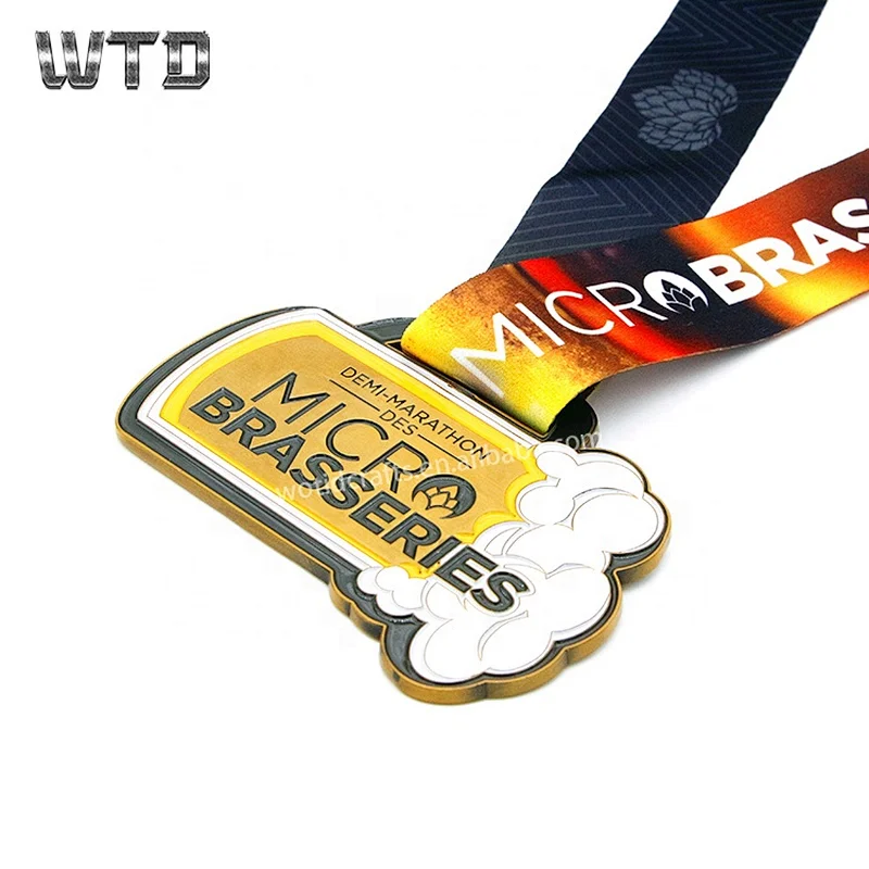 beer marathon finisher medals
