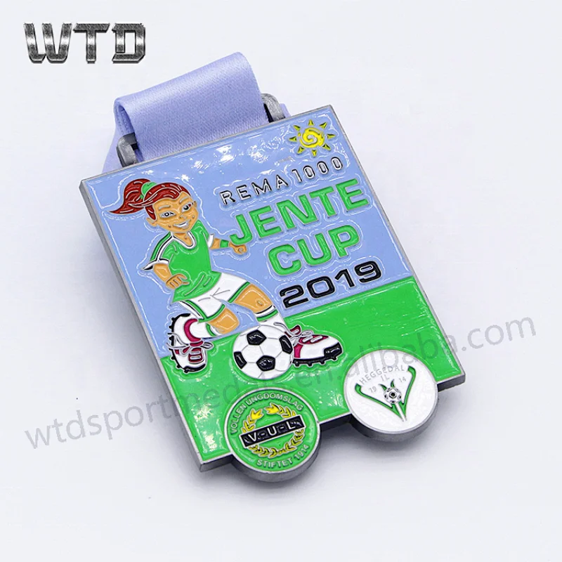 kids football award metal medal