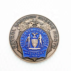 2 Inch Antique Military Coin