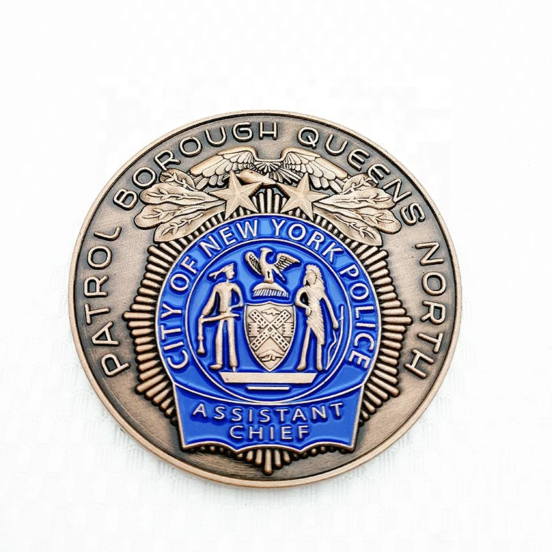 2 Inch Antique Military Coin