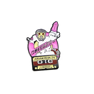 2D lapel pin badge