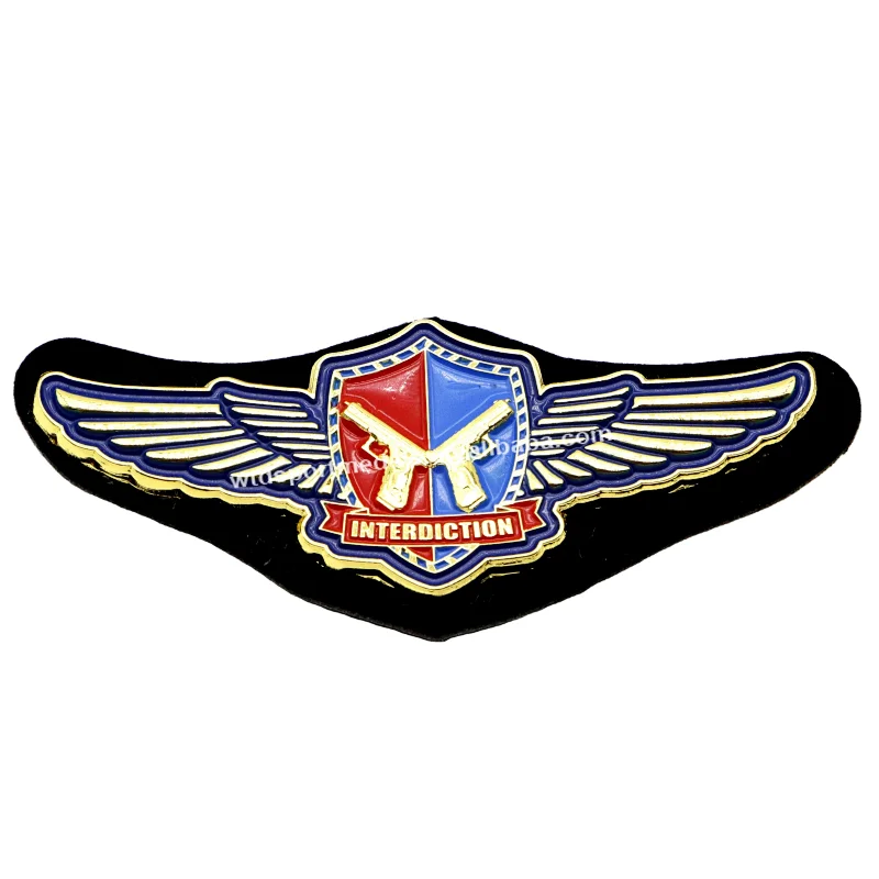3d metal badge for sale