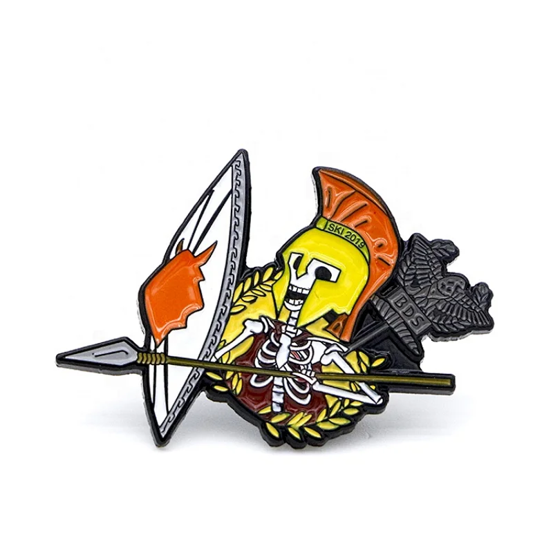 Woman enamel pin