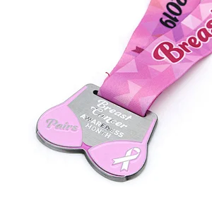 breast cancer sports medals