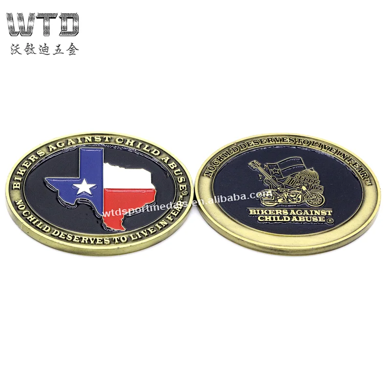 2 inch military brass coins