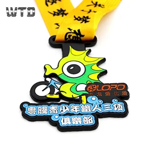 custom winter sports finisher medals