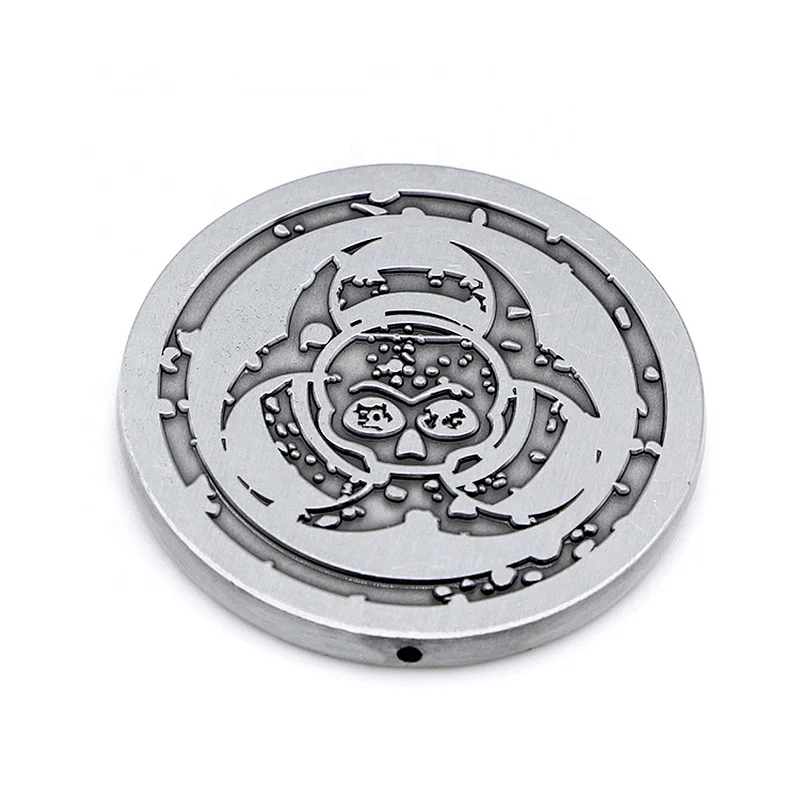 Metal Casting Silver Coin