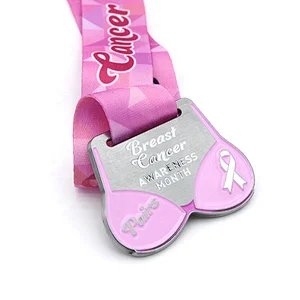 breast cancer sports medals