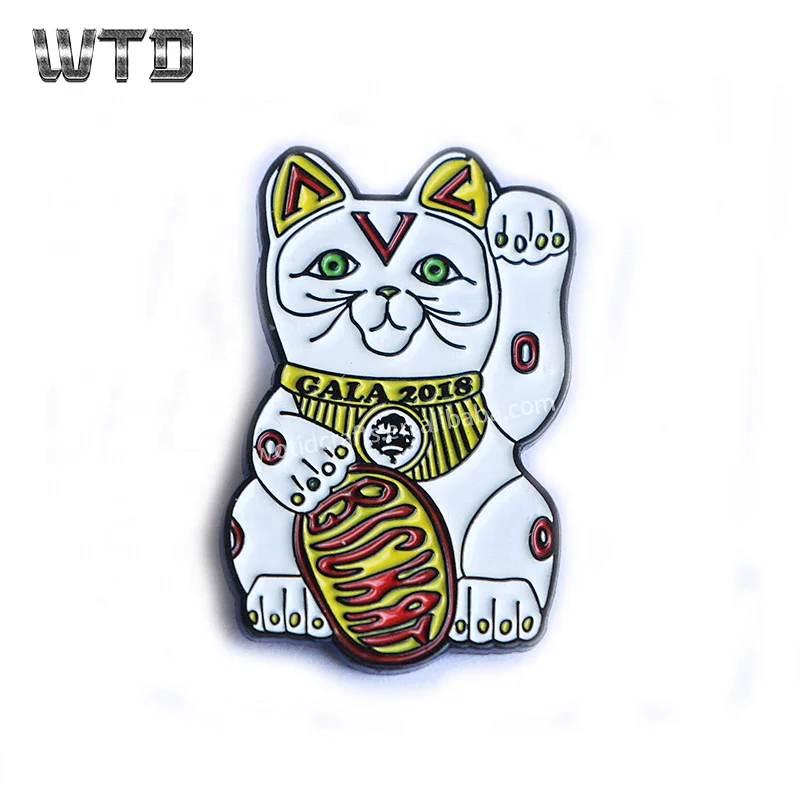 Custom enamel cat pin