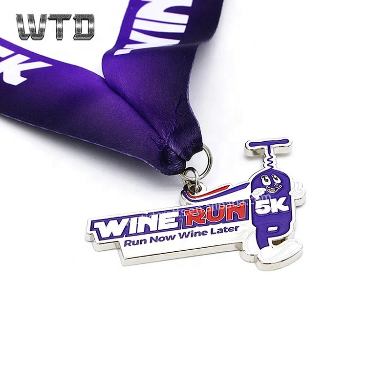 Shoes Logo for Running Event Medal